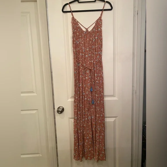 Aakaa Pants Jumpsuits Floral Jumpsuit Size M Poshmark